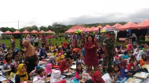 Jambore Ibu & Anak tahun 2018 di Lap. Kelurahan Pojok