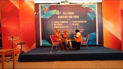 Juara Lomba Fragmen Satgas PPA tingkat Kota Kediri