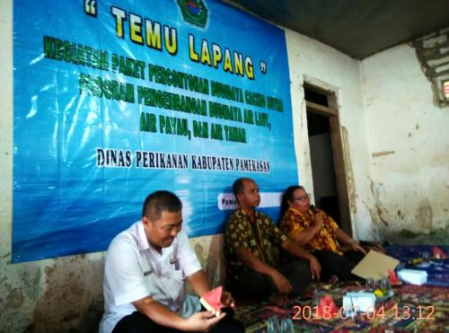 Pemateri pada Temu Lapang di Pamekasan