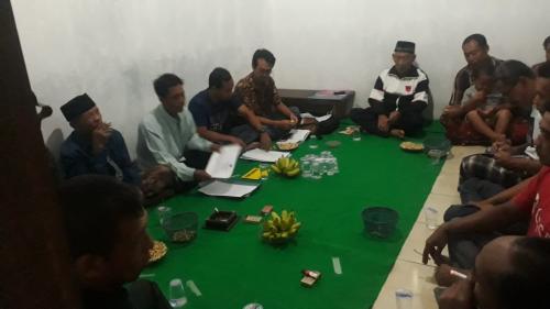 Rembuk Warga Usulan PRODAMAS 2020 RW II RT 9